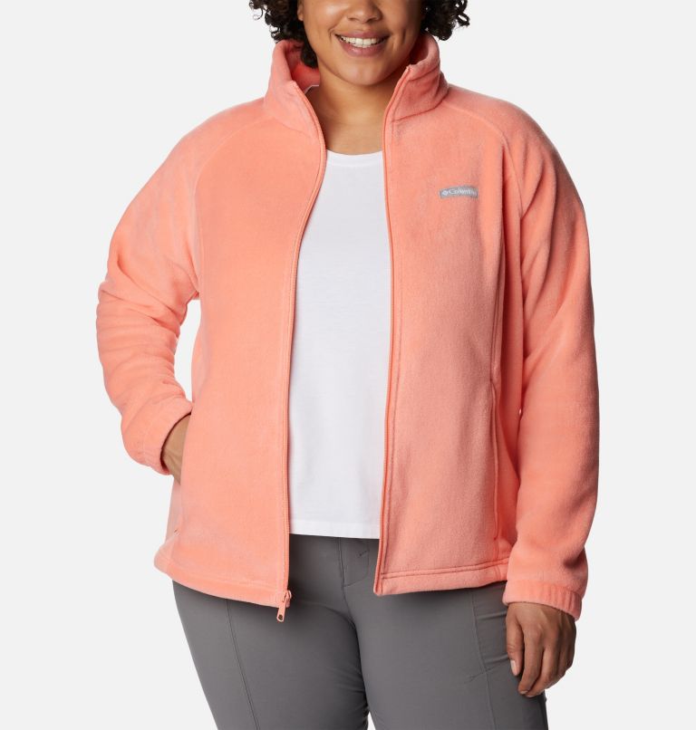 Veste à fermeture éclair complète Benton Springs pour femme – Grandes tailles, Color: Coral Reef, image 7