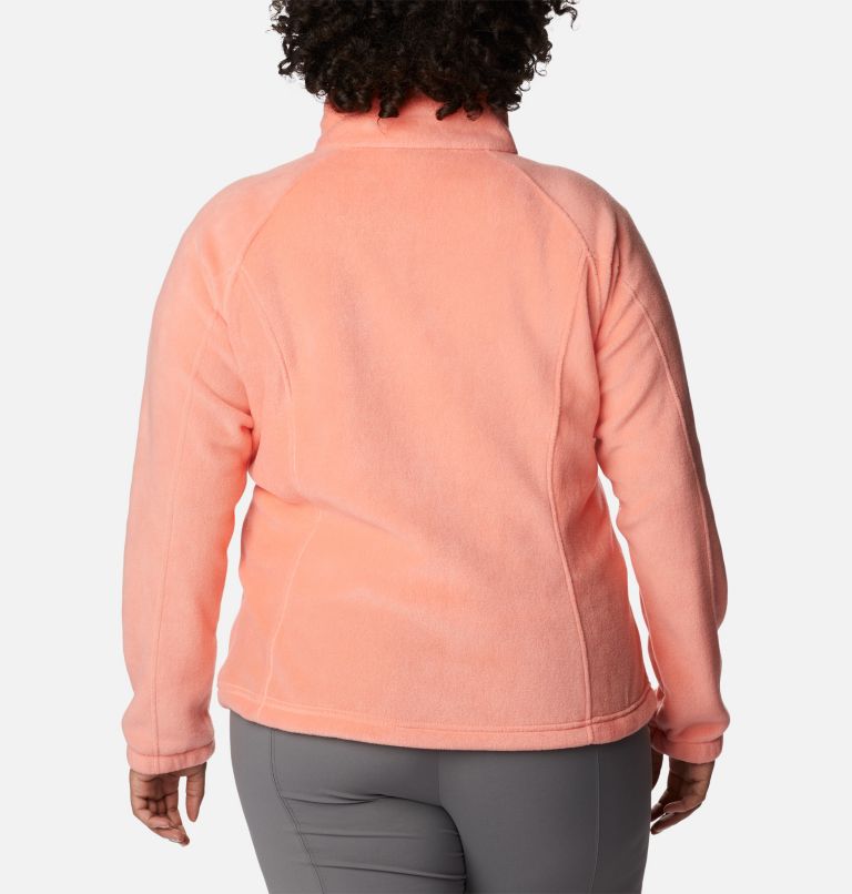 Veste à fermeture éclair complète Benton Springs pour femme – Grandes tailles, Color: Coral Reef, image 2