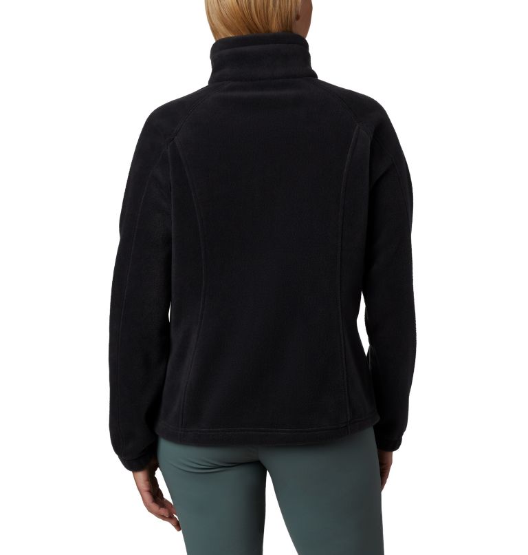 Thumbnail: Women's Benton Springs Full Zip Fleece Jacket - Petite, Color: Black, image 2