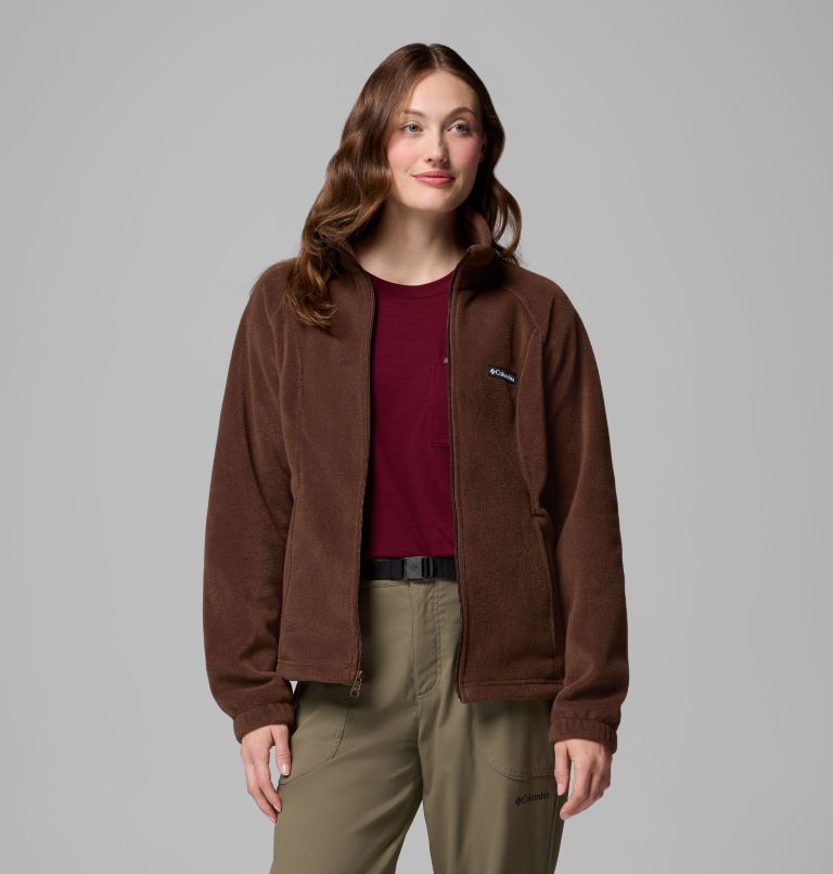 Women's Benton Springs Full Zip Fleece Jacket - Petite, Color: Tobacco, image 5