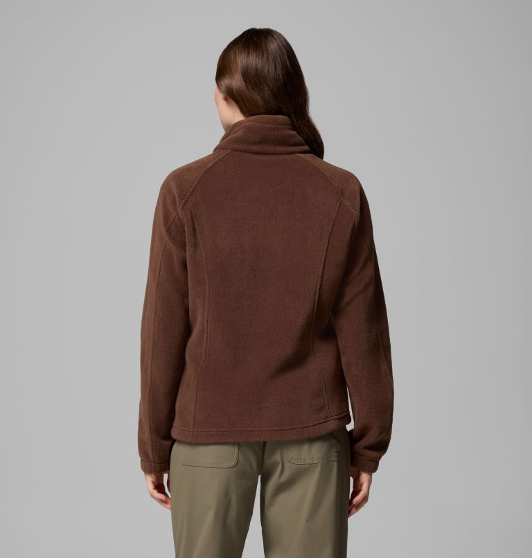 Women's Benton Springs Full Zip Fleece Jacket - Petite, Color: Tobacco, image 3