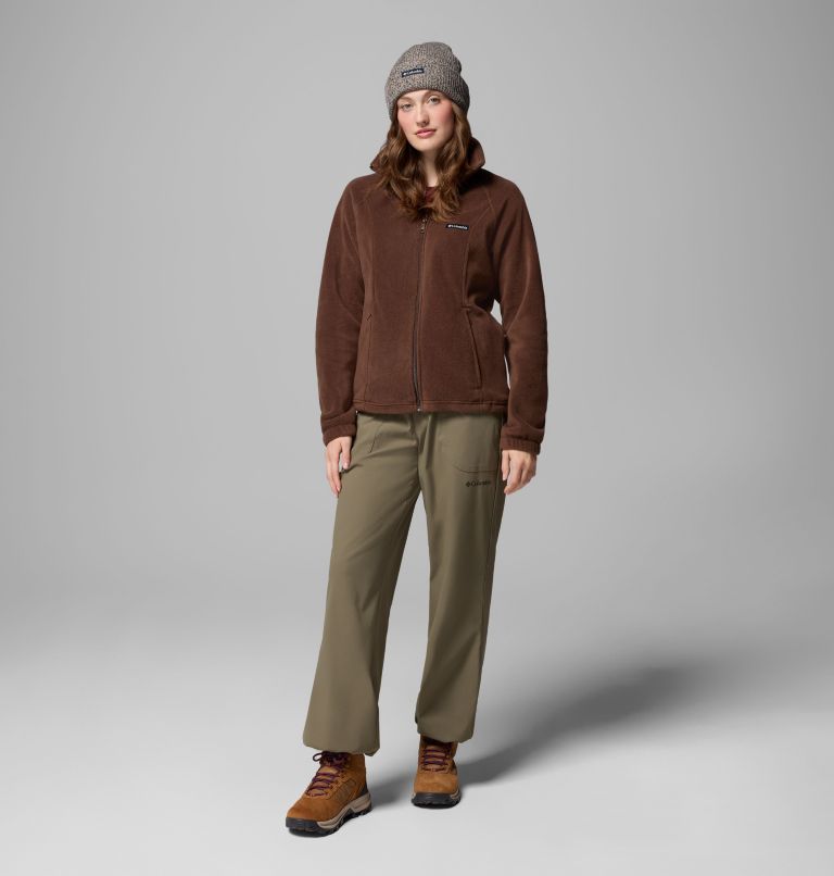 Women's Benton Springs Full Zip Fleece Jacket - Petite, Color: Tobacco, image 2