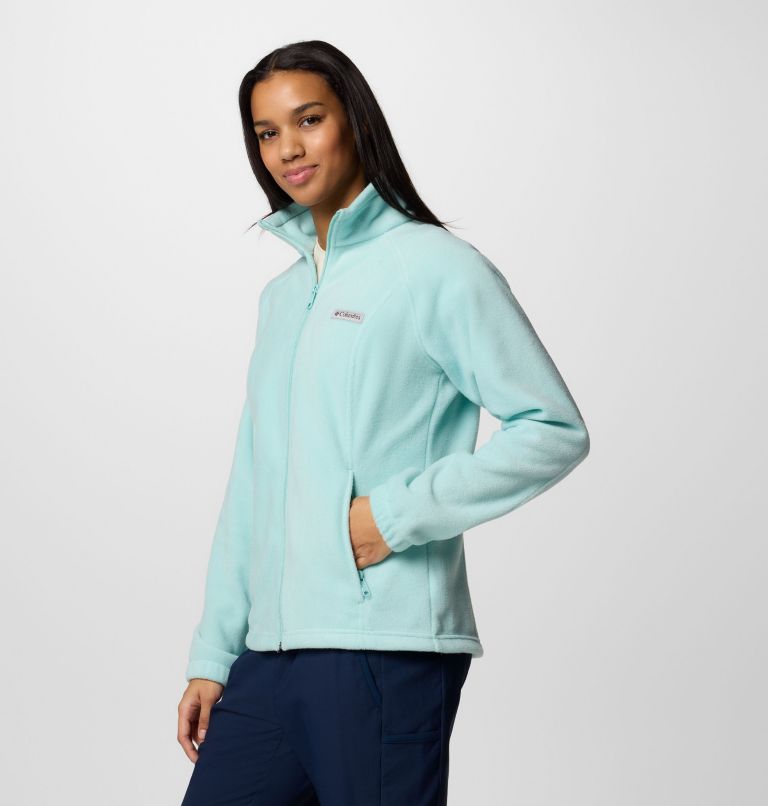 Women's Benton Springs Full Zip Fleece Jacket - Petite, Color: Spray, image 3