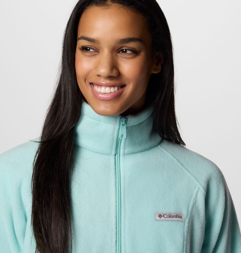 Women's Benton Springs Full Zip Fleece Jacket - Petite, Color: Spray, image 4
