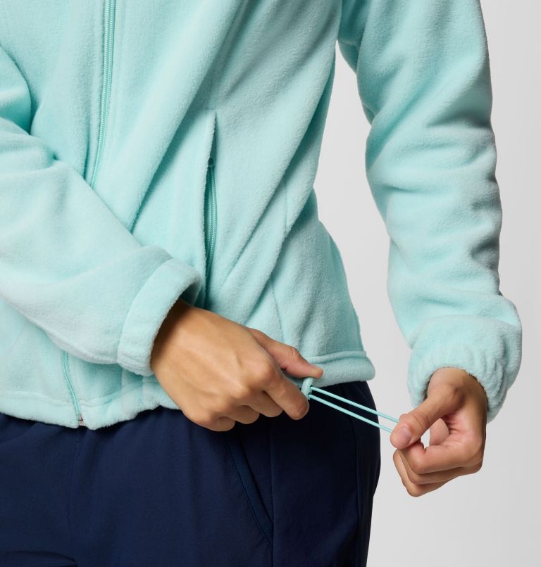 Women's Benton Springs Full Zip Fleece Jacket - Petite, Color: Spray, image 5