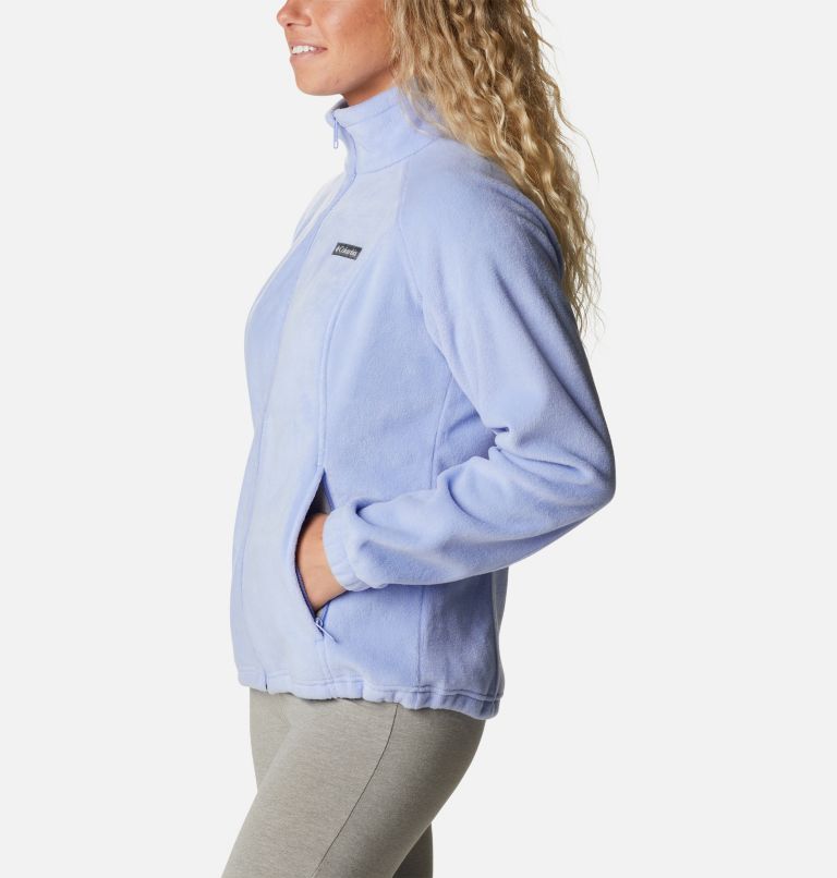 Women's Benton Springs Full Zip Fleece Jacket - Petite, Color: Serenity, image 3