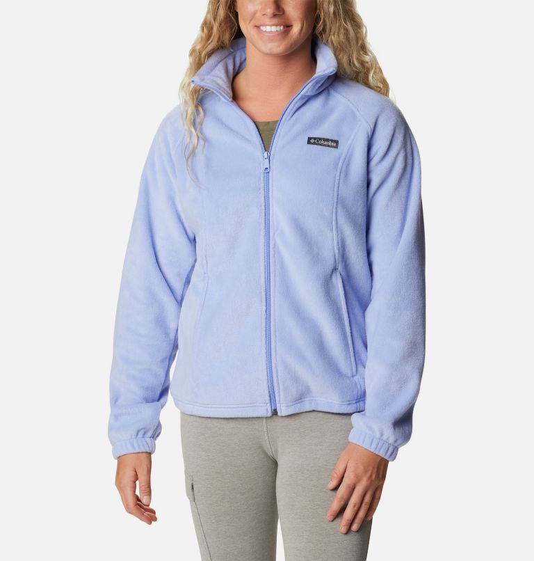 Women's Benton Springs Full Zip Fleece Jacket - Petite, Color: Serenity, image 1