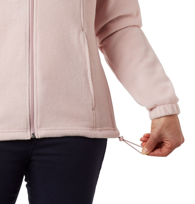 Women's Benton Springs Full Zip Fleece Jacket - Petite, Color: Mineral Pink, image 5