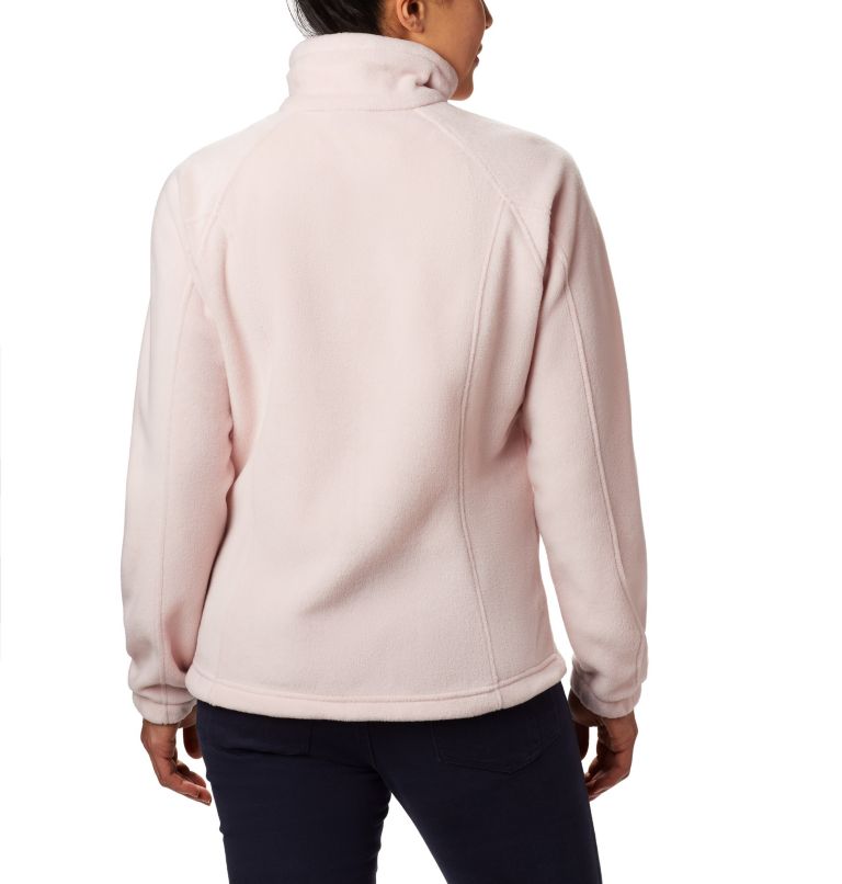 Women's Benton Springs Full Zip Fleece - Petite, Color: Mineral Pink, image 2
