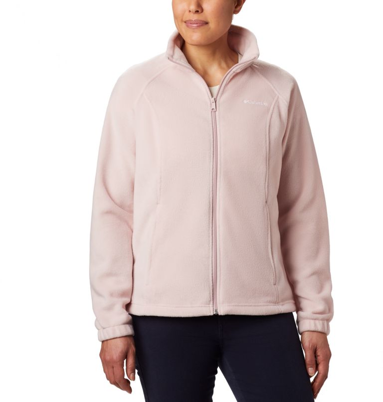 Women's Benton Springs Full Zip Fleece - Petite, Color: Mineral Pink, image 1