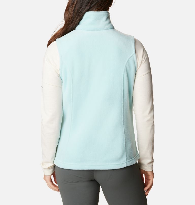Thumbnail: Women’s Benton Springs Fleece Vest, Color: Aqua Haze, image 2