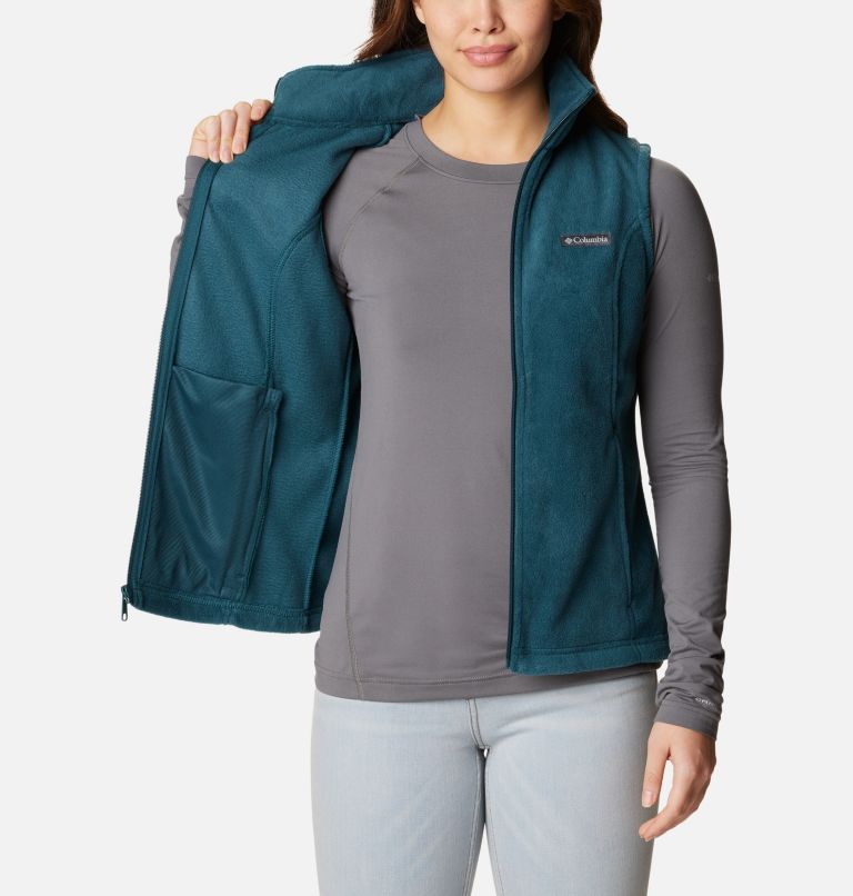 Veste sans manches en polaire Benton Springs Femme, Color: Night Wave, image 5