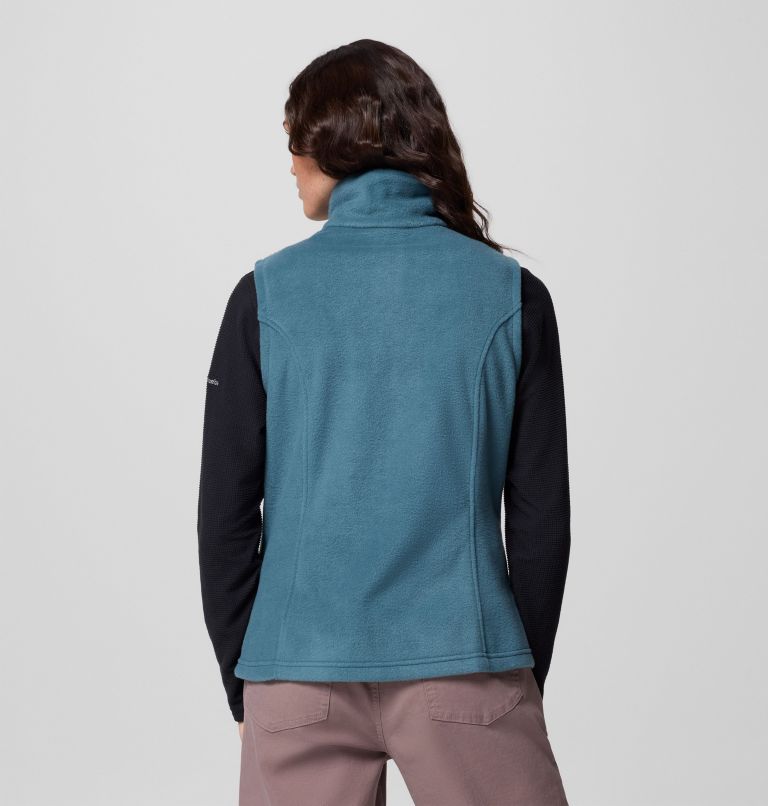 Women's Benton Springs Fleece Vest, Color: Everblue, image 3