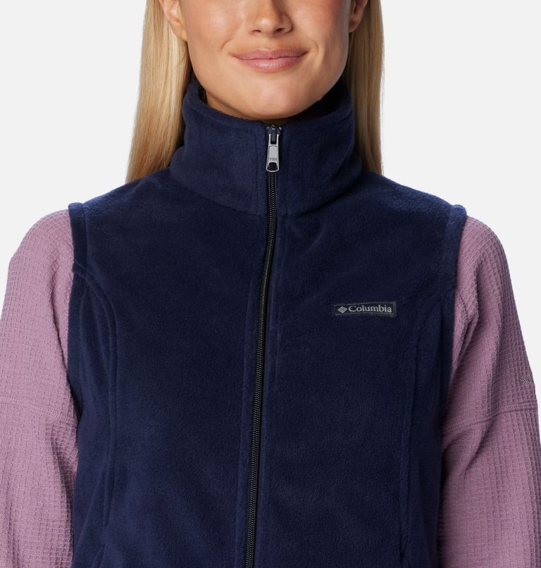 Women's Benton Springs Fleece Vest, Color: Dark Nocturnal, image 4