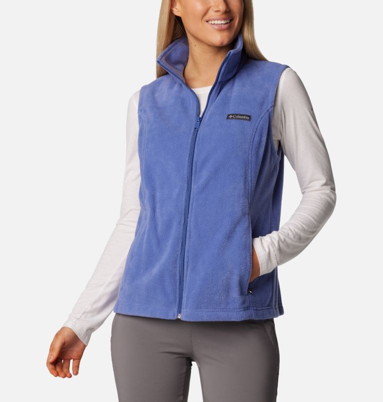 Fleece vest with side pockets