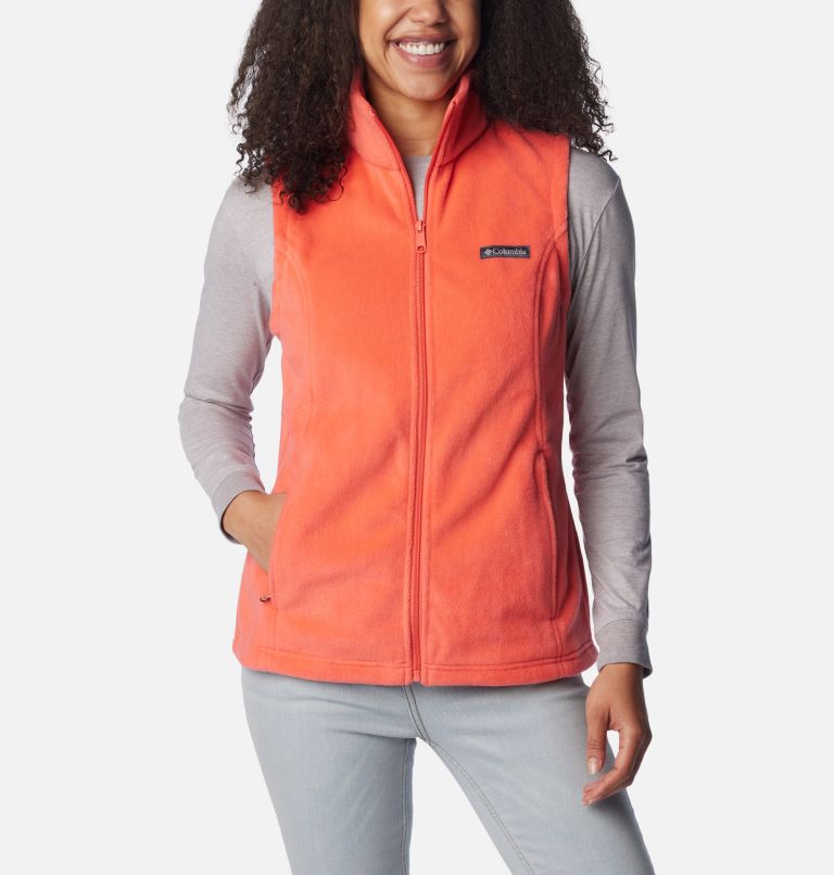 Thumbnail: Women’s Benton Springs Fleece Vest, Color: Juicy, image 1