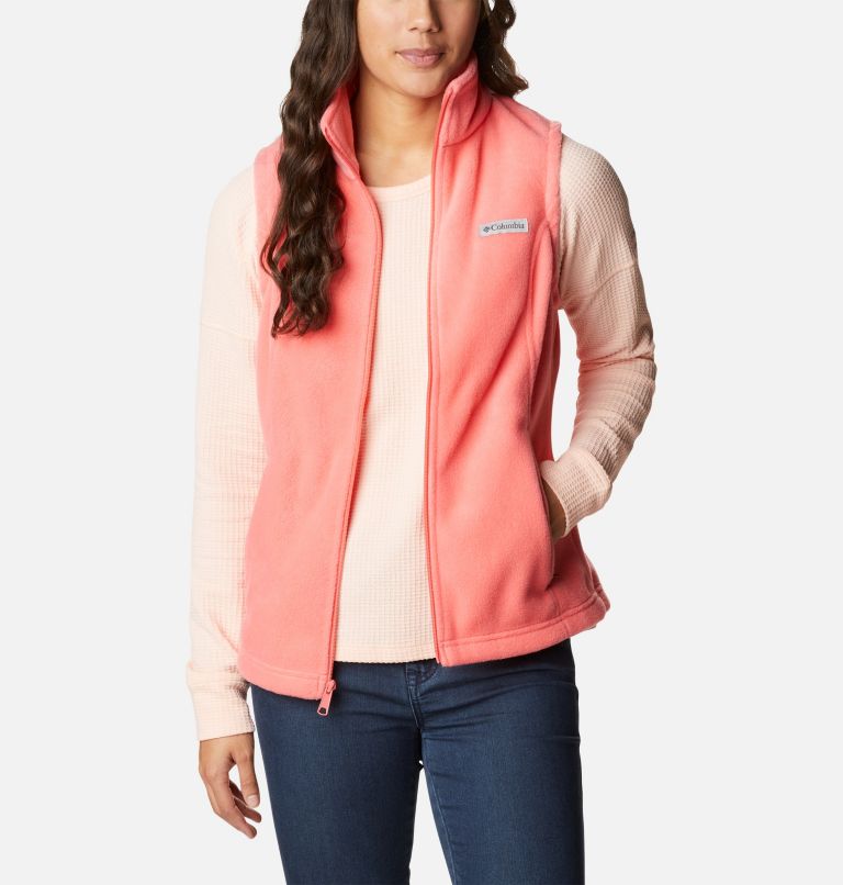 Women’s Benton Springs Fleece Vest, Color: Blush Pink, image 6
