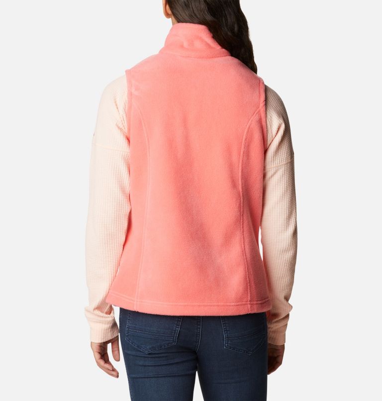 Thumbnail: Women’s Benton Springs Fleece Vest, Color: Blush Pink, image 2