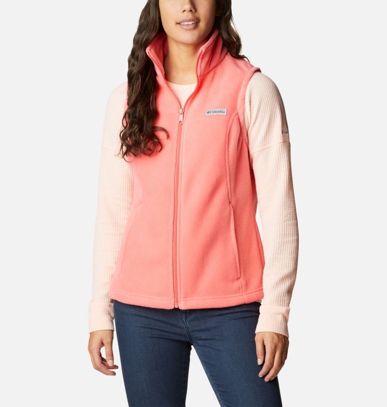 Women’s Benton Springs Fleece Vest, Color: Blush Pink, image 1