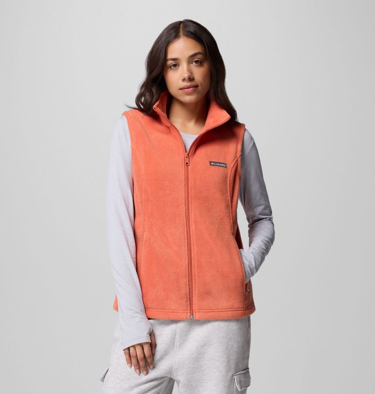 Women's Benton Springs Fleece Vest, Color: Tuscan, image 1