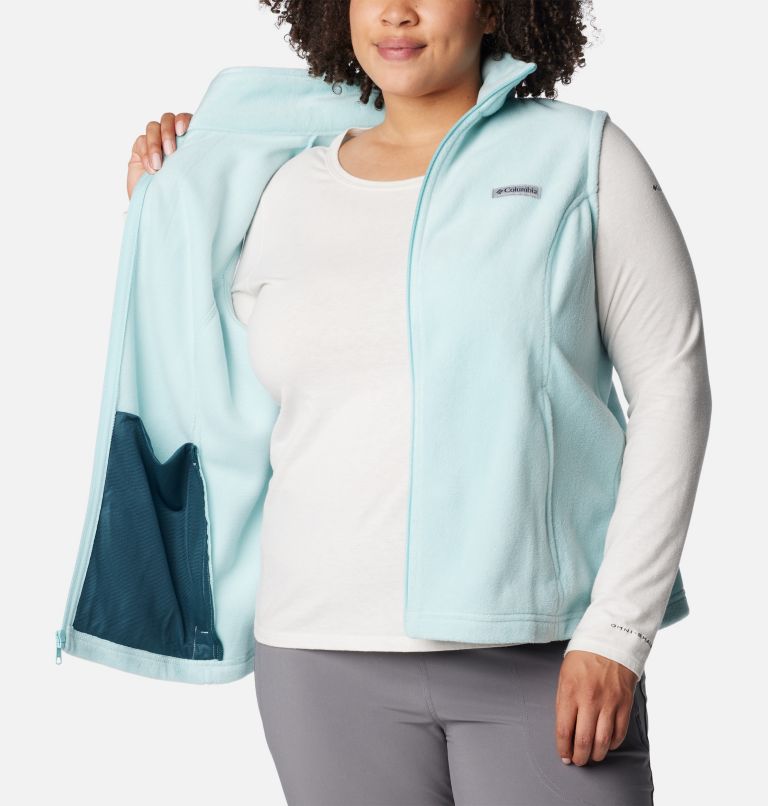 Plus size deals fleece vest