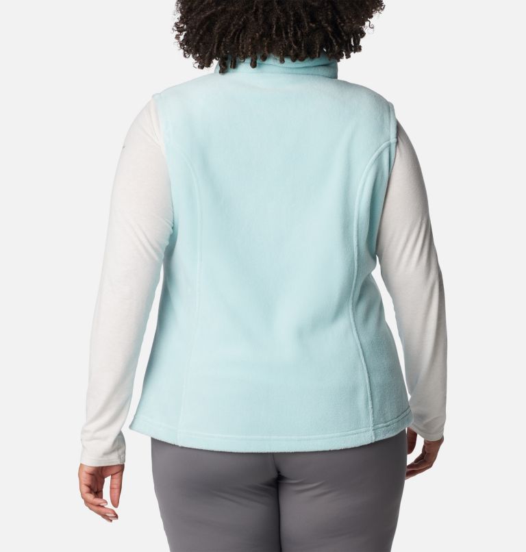 Women’s Benton Springs Fleece Vest - Plus Size, Color: Aqua Haze, image 2