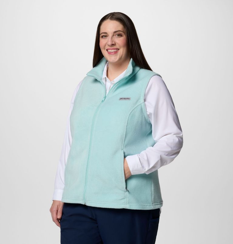 Women’s Benton Springs Fleece Vest - Plus Size, Color: Spray, image 3
