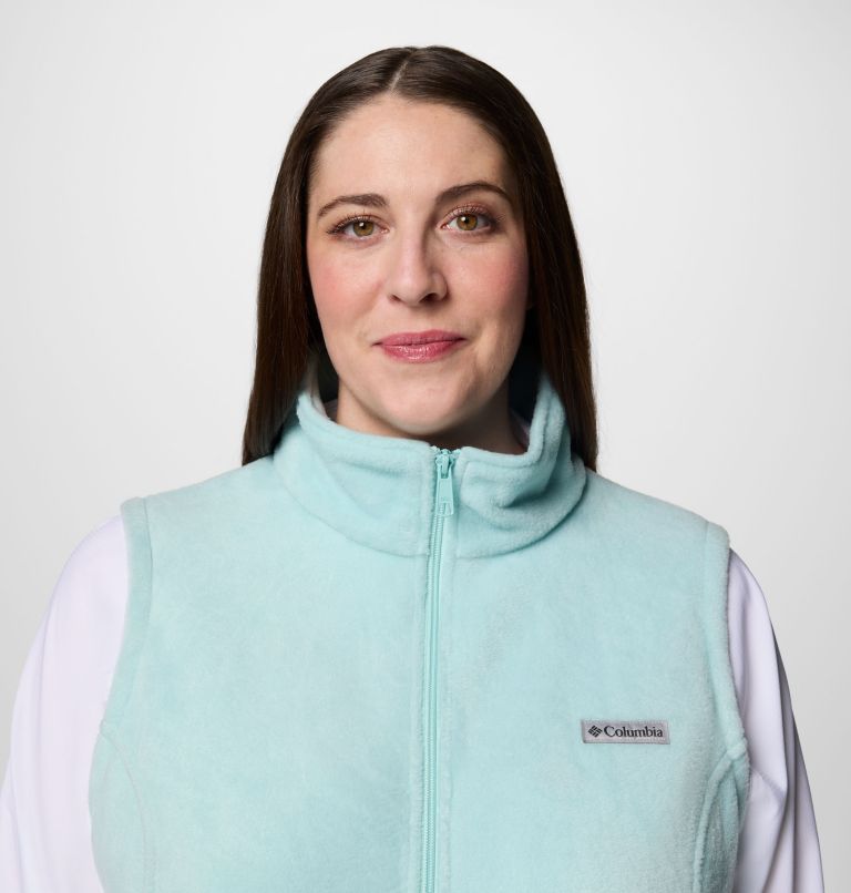Women’s Benton Springs Fleece Vest - Plus Size, Color: Spray, image 4