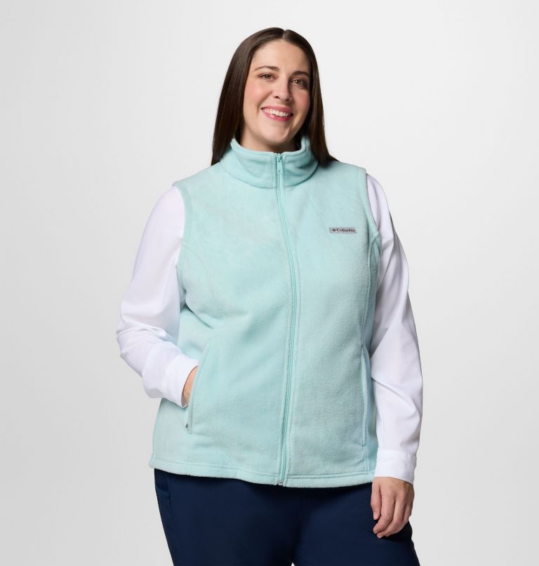 Women’s Benton Springs Fleece Vest - Plus Size, Color: Spray, image 5