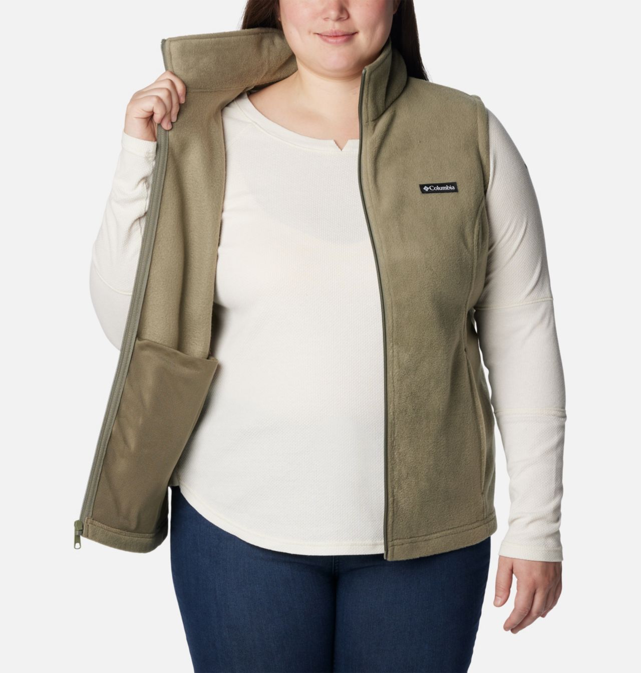Women’s Benton Springs™ Fleece Vest - Plus Size 5