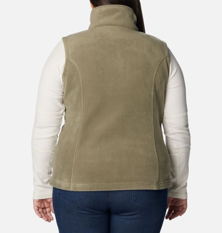 Women’s Benton Springs Fleece Vest - Plus Size, Color: Stone Green, image 2