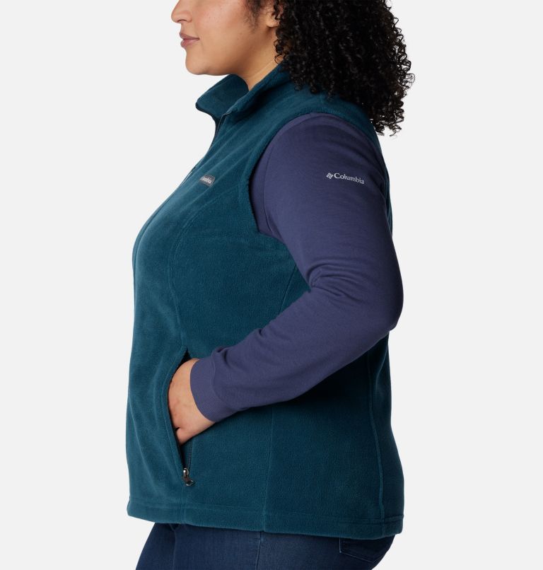 Women’s Benton Springs Fleece Vest - Plus Size, Color: Night Wave, image 3