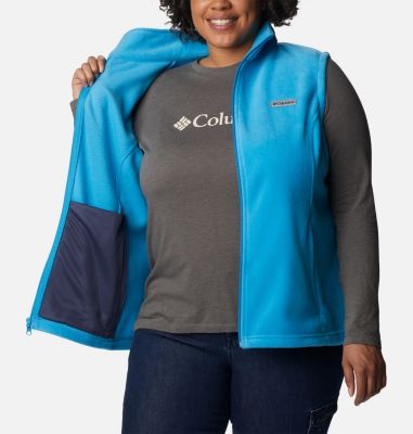 columbia womens fleece vest