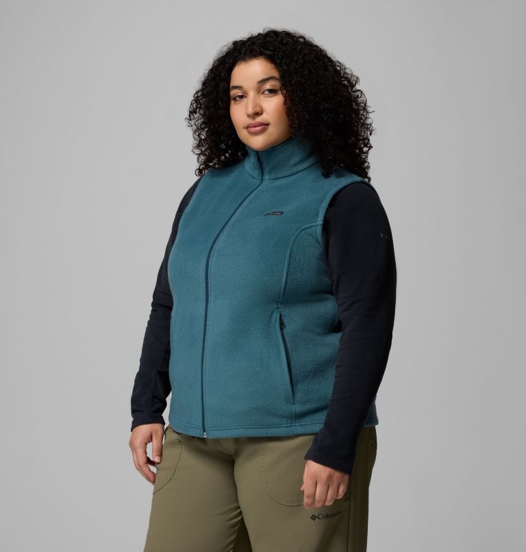 Women’s Benton Springs Fleece Vest - Plus Size, Color: Everblue, image 3