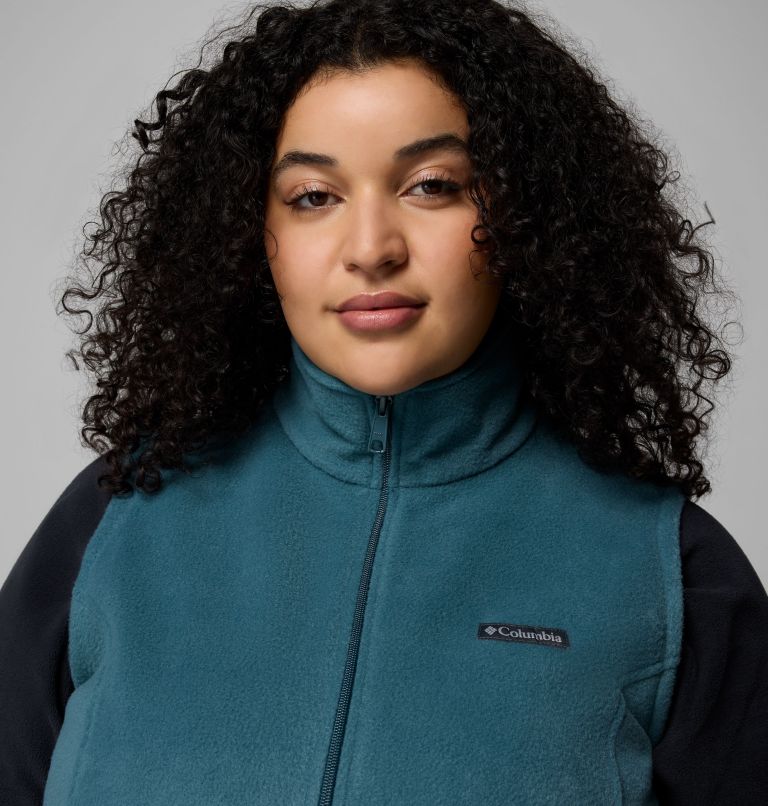 Women’s Benton Springs Fleece Vest - Plus Size, Color: Everblue, image 4