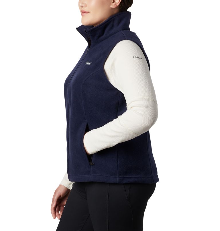 Women’s Benton Springs Fleece Vest - Plus Size, Color: Dark Nocturnal, image 3