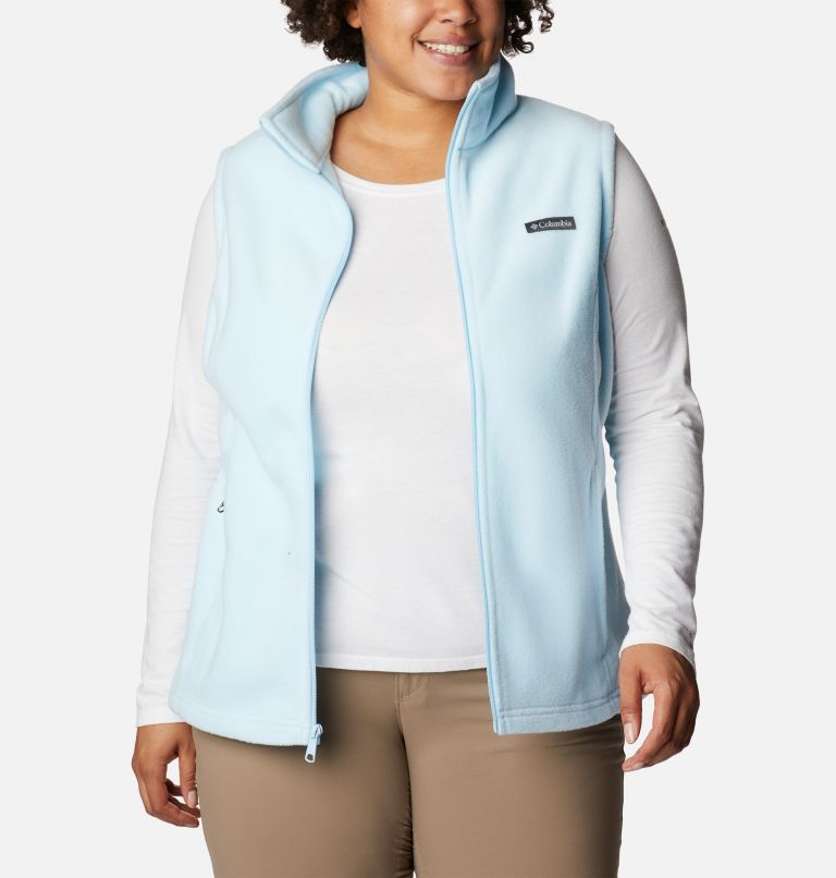 Women’s Benton Springs Fleece Vest - Plus Size, Color: Spring Blue, image 6