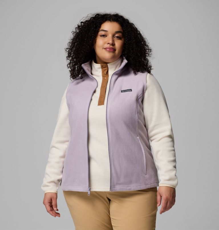 Women’s Benton Springs Fleece Vest - Plus Size, Color: Shale Purple, image 5