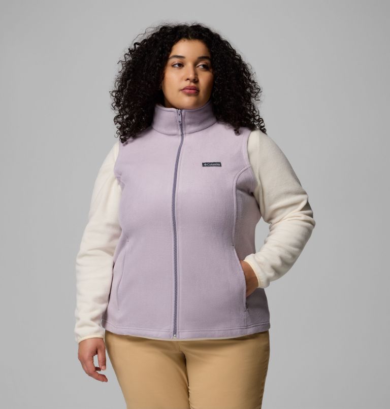 Women’s Benton Springs Fleece Vest - Plus Size, Color: Shale Purple, image 1