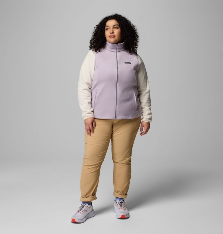 Women’s Benton Springs Fleece Vest - Plus Size, Color: Shale Purple, image 7
