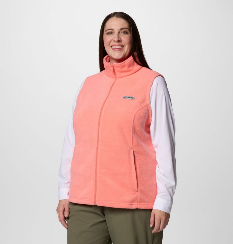 Women’s Benton Springs Fleece Vest - Plus Size, Color: Alpenglow, image 3