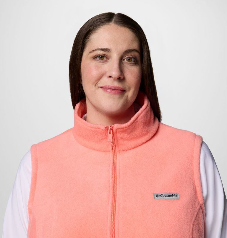 Women’s Benton Springs Fleece Vest - Plus Size, Color: Alpenglow, image 4