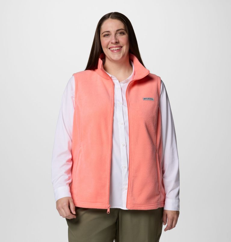 Women’s Benton Springs Fleece Vest - Plus Size, Color: Alpenglow, image 5