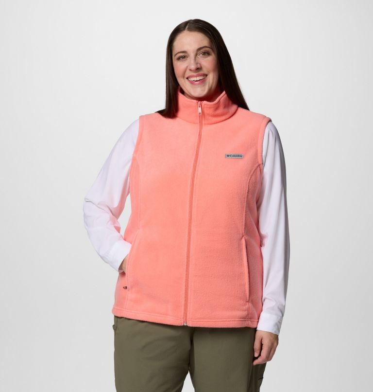 Women’s Benton Springs Fleece Vest - Plus Size, Color: Alpenglow, image 1