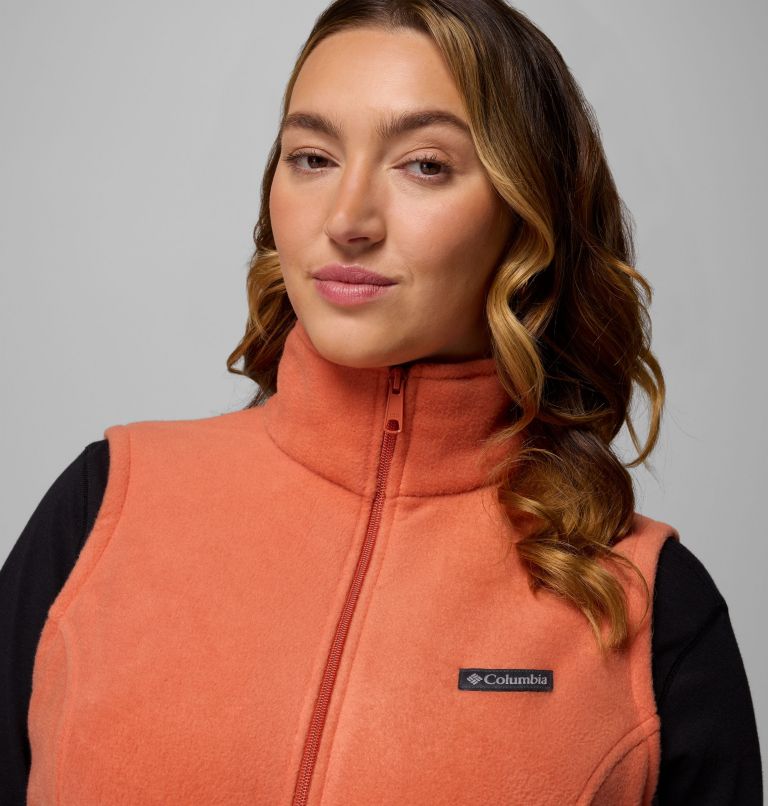Women’s Benton Springs Fleece Vest - Plus Size, Color: Tuscan, image 6