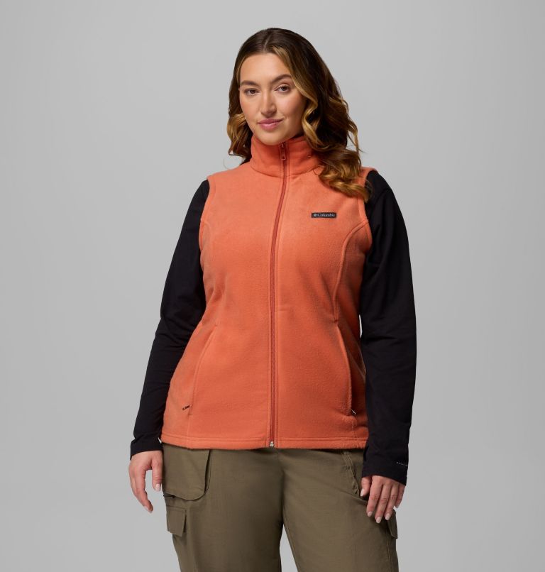 Women’s Benton Springs Fleece Vest - Plus Size, Color: Tuscan, image 1