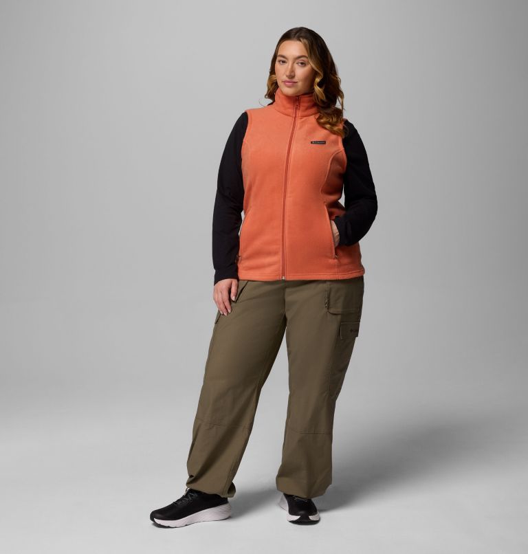 Women’s Benton Springs Fleece Vest - Plus Size, Color: Tuscan, image 2