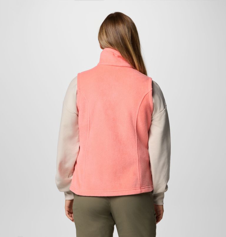 Women's Benton Springs Fleece Vest - Petite, Color: Alpenglow, image 2