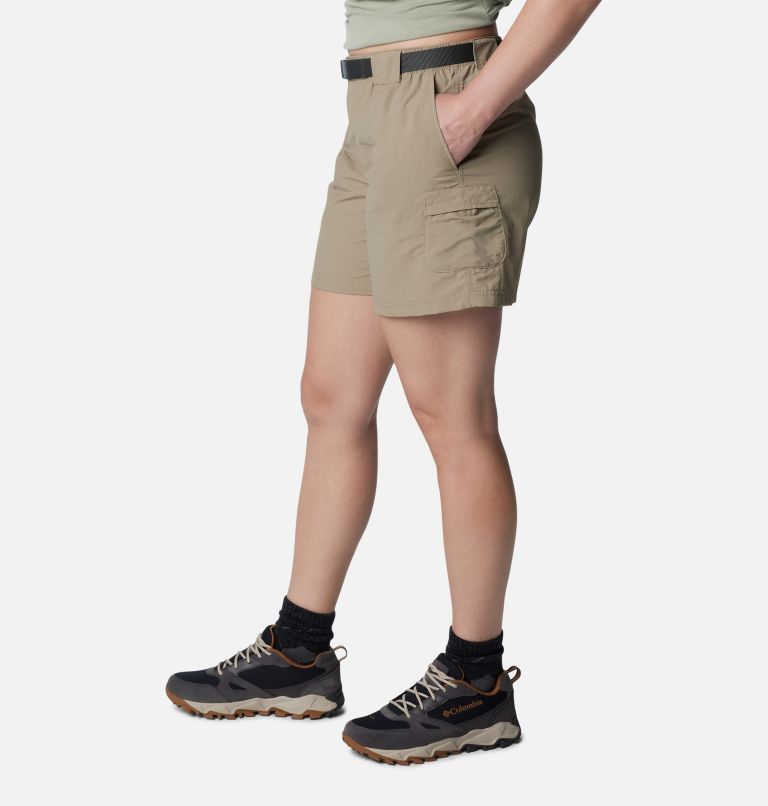 Thumbnail: Women's Sandy River Cargo Shorts, Color: Tusk, image 3