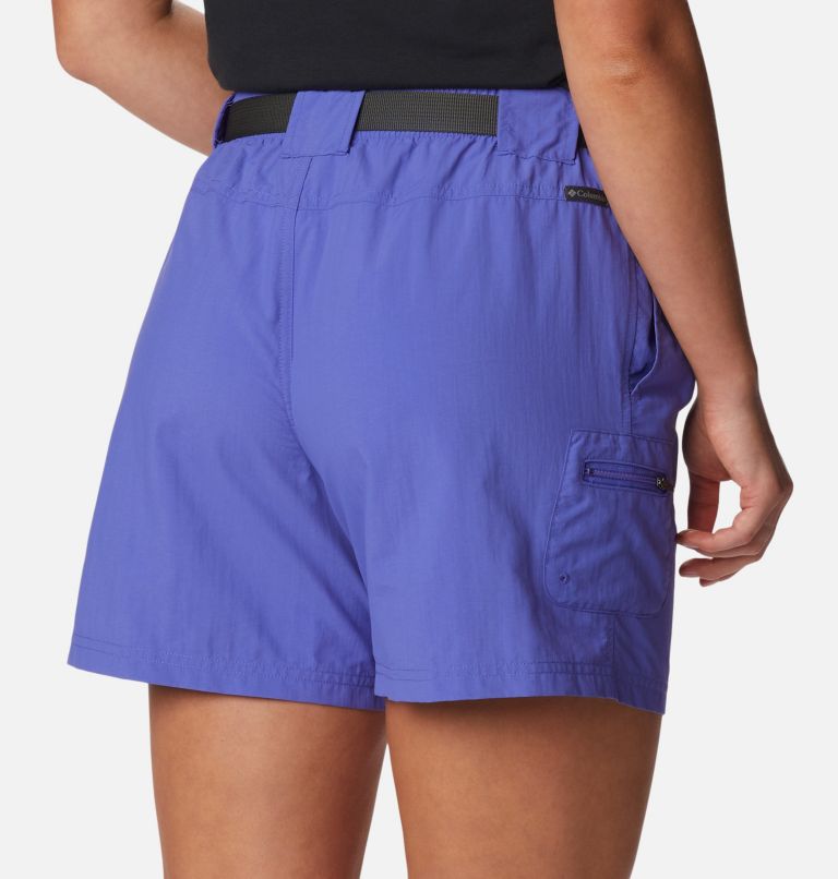 Women's Sandy River Cargo Shorts, Color: Purple Lotus, image 5